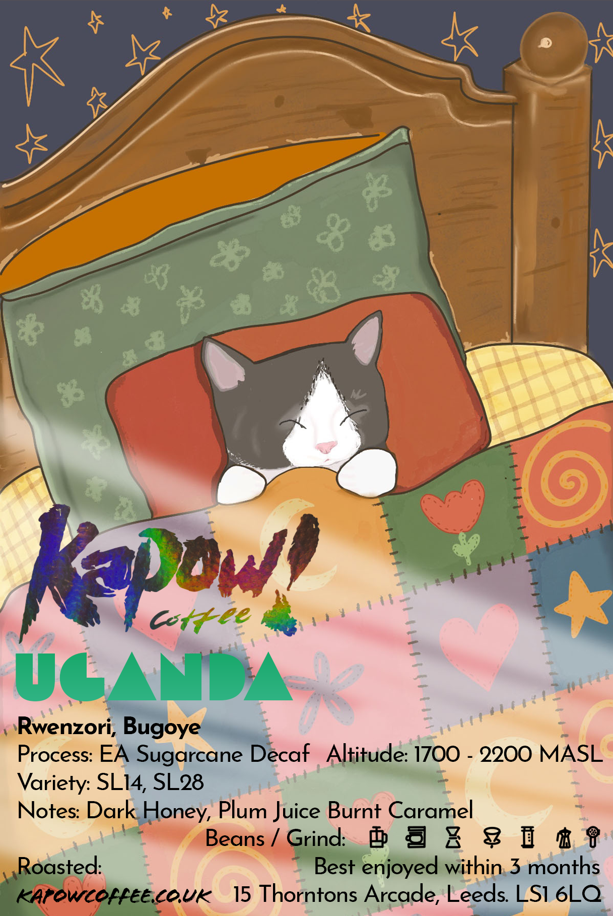NEW! Uganda, Rwenzori DECAF